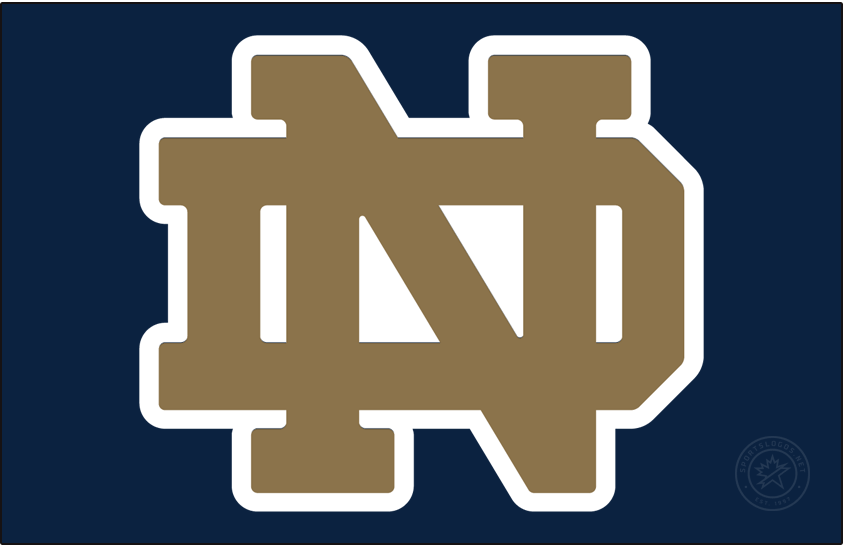 Notre Dame Fighting Irish 2006-2015 Alt on Dark Logo v4 diy iron on heat transfer
